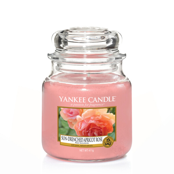 Sun-Drenched Apricot Rose Mittleres Glas 411g