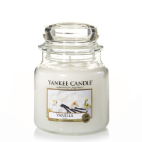 Yankee Candle® Vanilla (Pure Essence) Mittleres Glas 411g