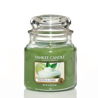 Yankee Candle® Vanilla Lime Mittleres Glas 411g