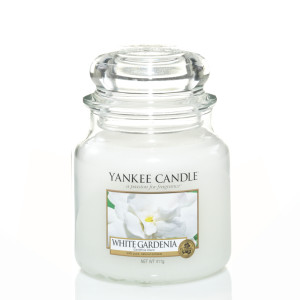 Yankee Candle® White Gardenia Mittleres Glas 411g