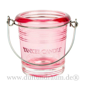 Yankee Candle® Bucket Pink mit Henkel Votivkerzenhalter