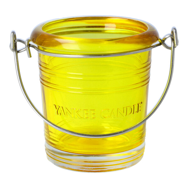 Yankee Candle® Bucket Yellow mit Henkel Votivkerzenhalter