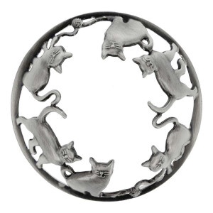 Kitten Brushed Silver