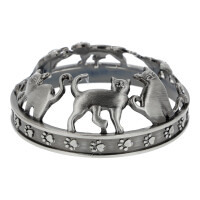 Kitten Brushed Silver