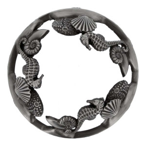 Exclusive Line by Duft & Raum: Candle Topper Seahorse Brushed Silver