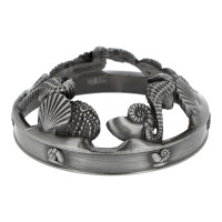 Exclusive Line by Duft & Raum: Candle Topper Seahorse Brushed Silver