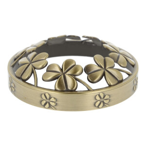 Exclusive Line by Duft & Raum: Candle Topper Shamrock Brushed Bronze