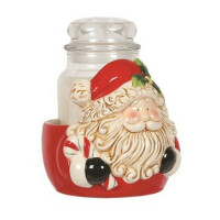 Kerzenhalter Santa Rot