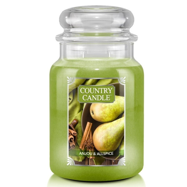 Country Candle™ Anjou & Allspice 2-Docht-Kerze 652g