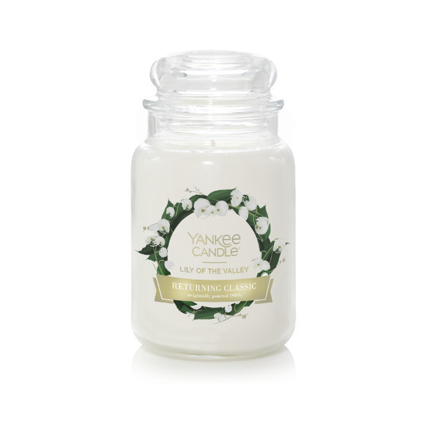 Yankee Candle® Lily Of The Valley Großes Glas 623g