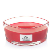 WoodWick® Radish & Rhubarb Kerzenglas Ellipse 453,6g mit Knisterdocht