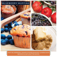 Blueberry Muffins 2-Docht-Kerze Papa Jar 963g