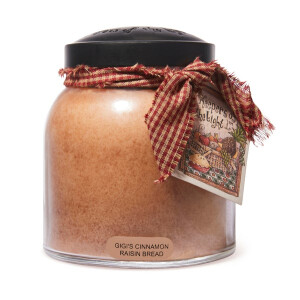 Gigis Cinnamon Raisin Bread 2-Docht-Kerze Papa Jar 963g