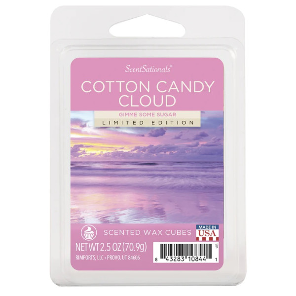 ScentSationals® Cotton Candy Cloud Wachsmelt 70,9g Limited Edition