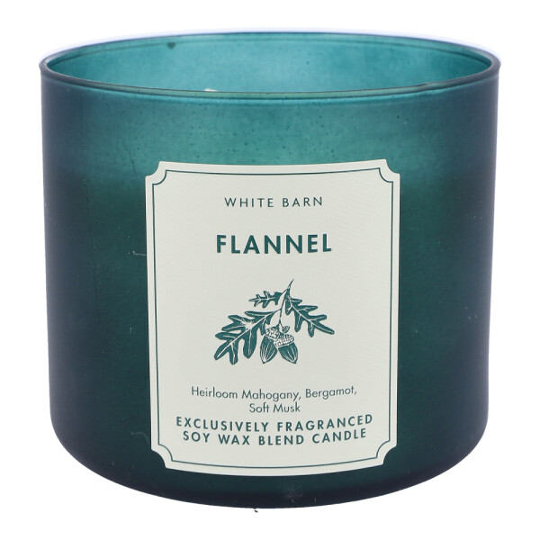 Flannel 3-Docht-Kerze 411g