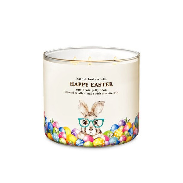 Bath & Body Works® Happy Easter - Tutti Frutti Jelly Bean 3-Docht-Kerze 411g