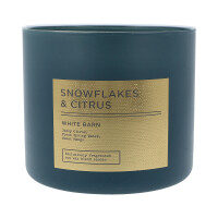 Bath & Body Works® Snowflakes & Citrus 3-Docht-Kerze 411g
