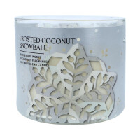 Frosted Coconut Snowball 3-Docht-Kerze 411g