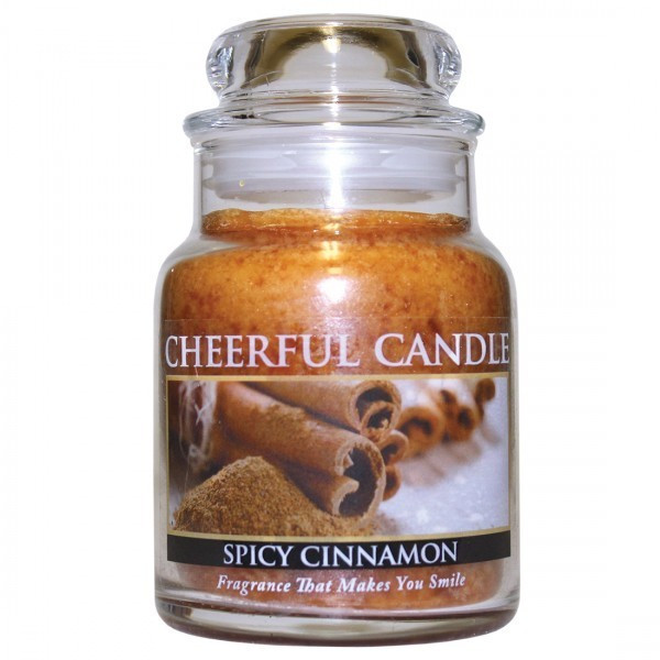 Cheerful Candle Spicy Cinnamon 1-Docht-Kerze 170g