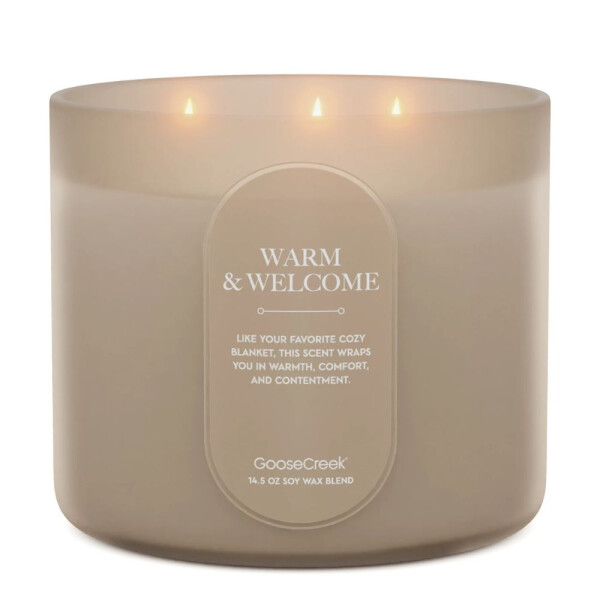 Warm & Welcome 3-Docht-Kerze 411g