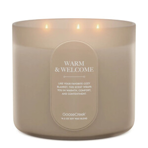 Warm & Welcome 3-Docht-Kerze 411g