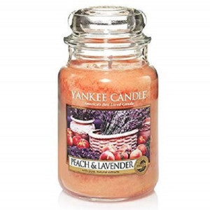 Yankee Candle® Peach & Lavender Großes Glas...