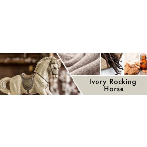 Goose Creek Candle® Ivory Rocking Horse Wachsmelt 59g