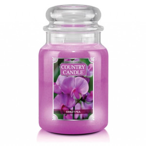 Country Candle™ Sweet Pea 2-Docht-Kerze 652g Limited Edition