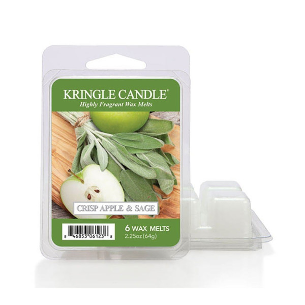 Kringle Candle® Crisp Apple & Sage Wachsmelt 64g