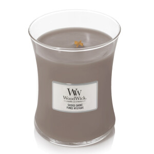 WoodWick® Sacred Smoke Kerzenglas Mittel 275g mit...