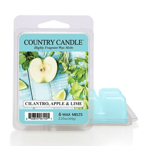 Country Candle™ Cilantro Apple & Lime Wachsmelt 64g