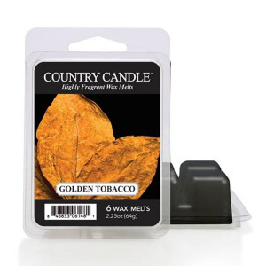 Country Candle™ Golden Tobacco Wachsmelt 64g