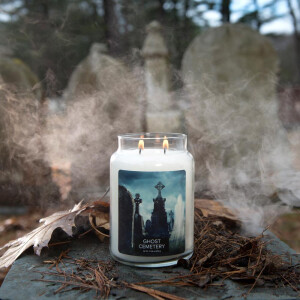 Village Candle® Ghost Cemetery 2-Docht-Kerze 602g