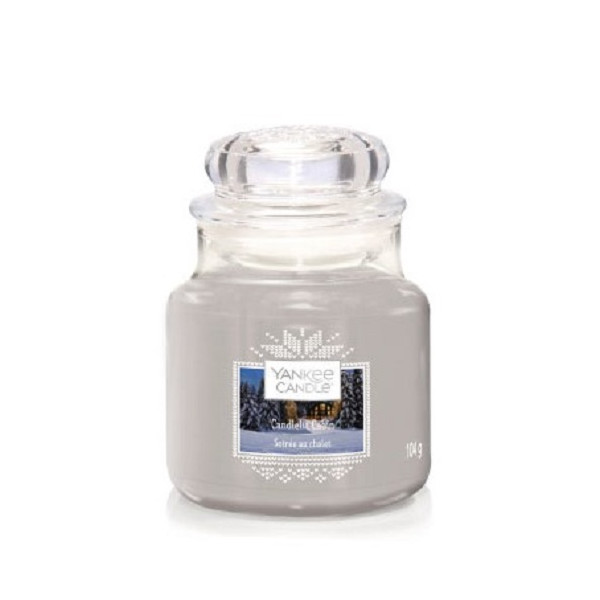Yankee Candle® Candlelit Cabin Kleines Glas 104g