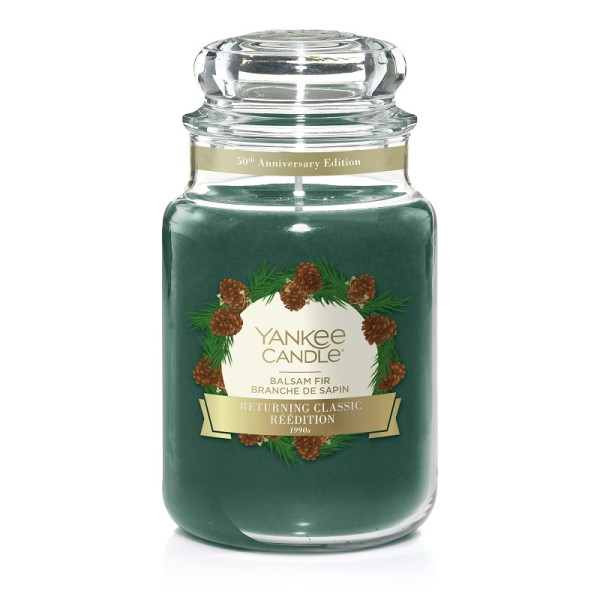 Yankee Candle® Balsam Fir Großes Glas 623g 50th Anniversary Limited Edition