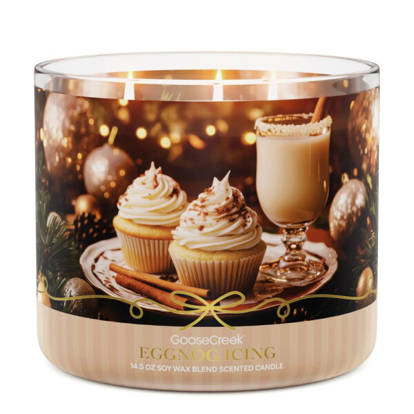 Eggnog Icing 3-Docht-Kerze 411g