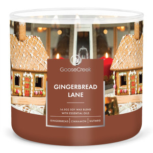Goose Creek Candle® Gingerbread Lane 3-Docht-Kerze 411g