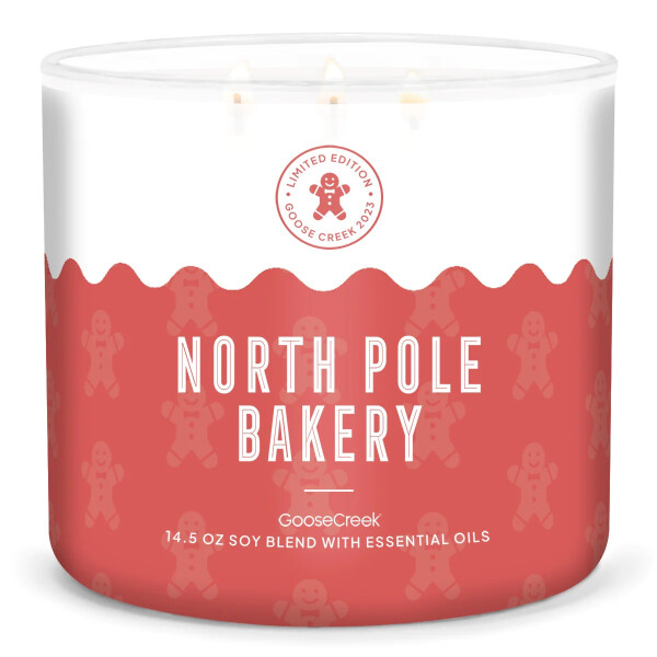 Goose Creek Candle® North Pole Bakery 3-Docht-Kerze 411g