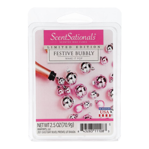 ScentSationals® Festive Bubbly Wachsmelt 70,9g Limited Edition