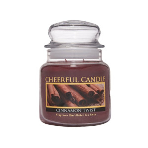 Cheerful Candle Cinnamon Twist 2-Docht-Kerze 453g