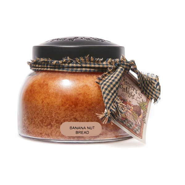 Cheerful Candle Banana Nut Bread 2-Docht-Kerze Mama Jar 623g