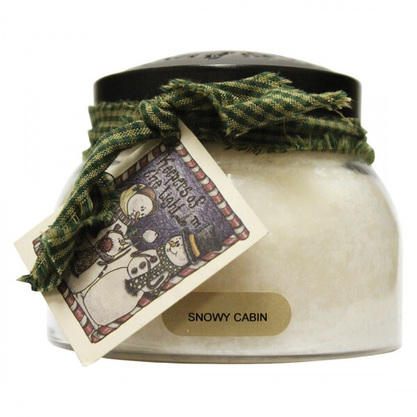 Snowy Cabin 2-Docht-Kerze Mama Jar 623g