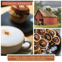 Country Morning 2-Docht-Kerze Mama Jar 623g