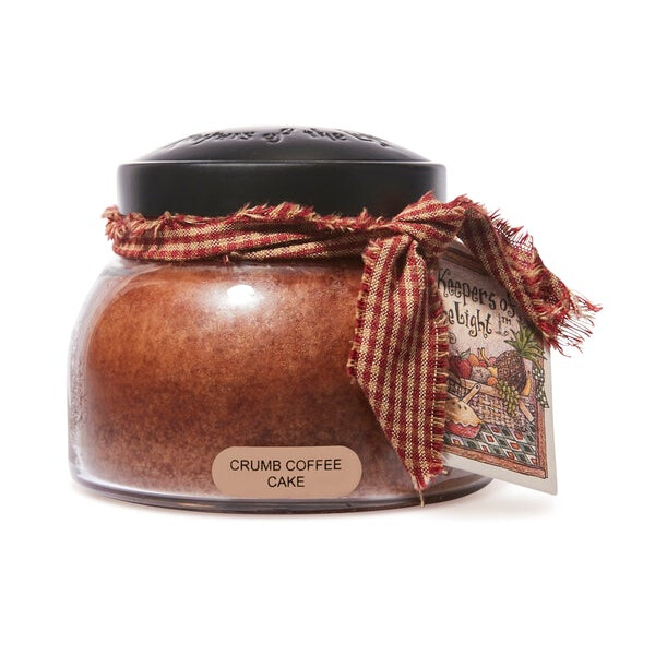 Cheerful Candle Crumb Coffee Cake 2-Docht-Kerze Mama Jar 623g