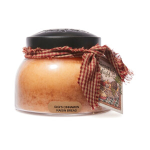 Gigis Cinnamon Raisin Bread 2-Docht-Kerze Mama Jar 623g