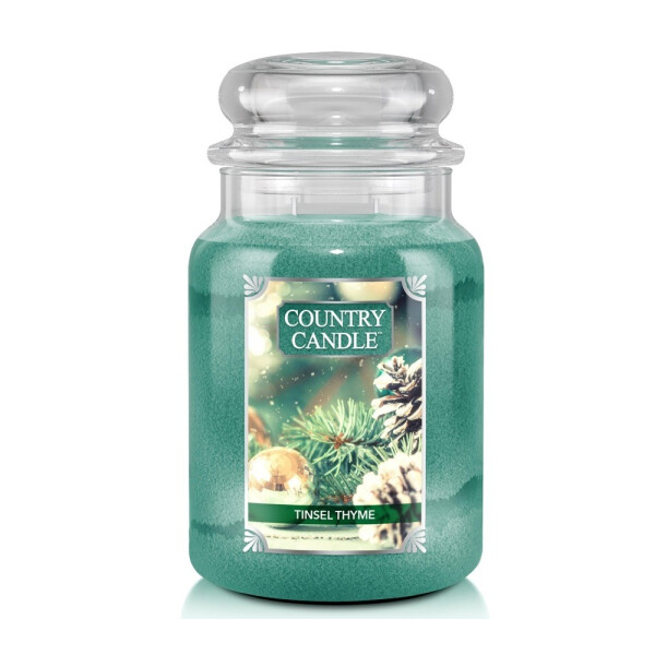 Tinsel Thyme 2-Docht-Kerze 652g