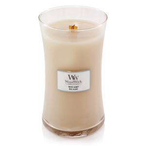 WoodWick® White Honey Kerzenglas Groß 609,5g...