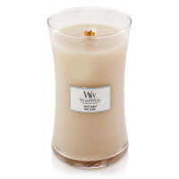 WoodWick® White Honey Kerzenglas Groß 609,5g mit Knisterdocht