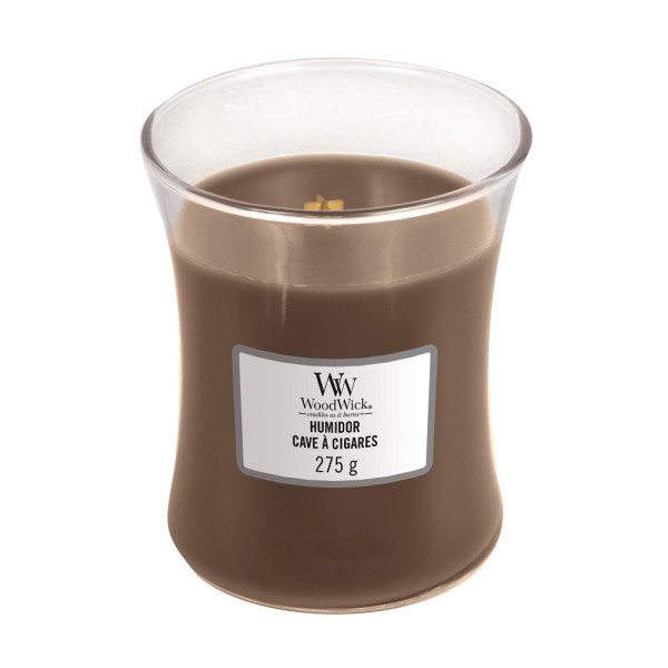 WoodWick® Humidor Kerzenglas Mittel 275g mit Knisterdocht