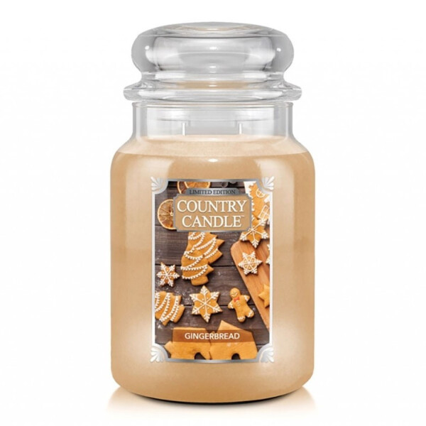 Country Candle™ Gingerbread 2-Docht-Kerze 652g Limited Edition